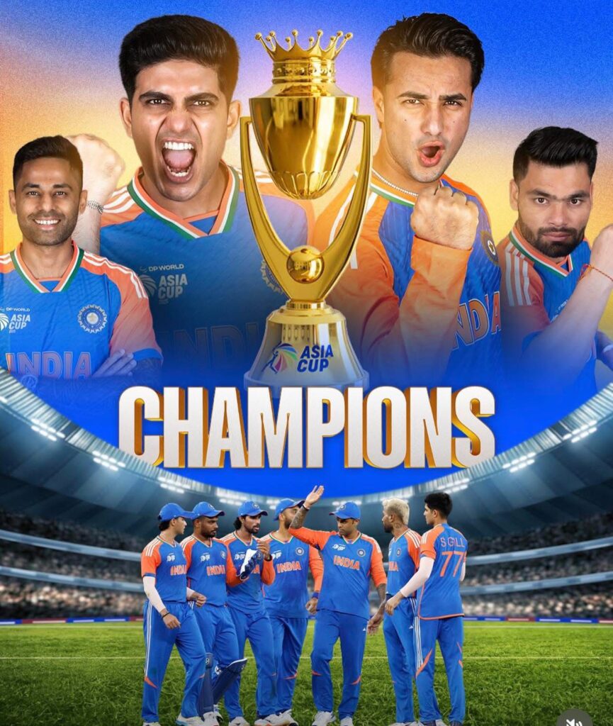India Clinches Ninth Asia Cup Title Tilak Varma's Masterclass Delivers Historic Victory Over Pakistan