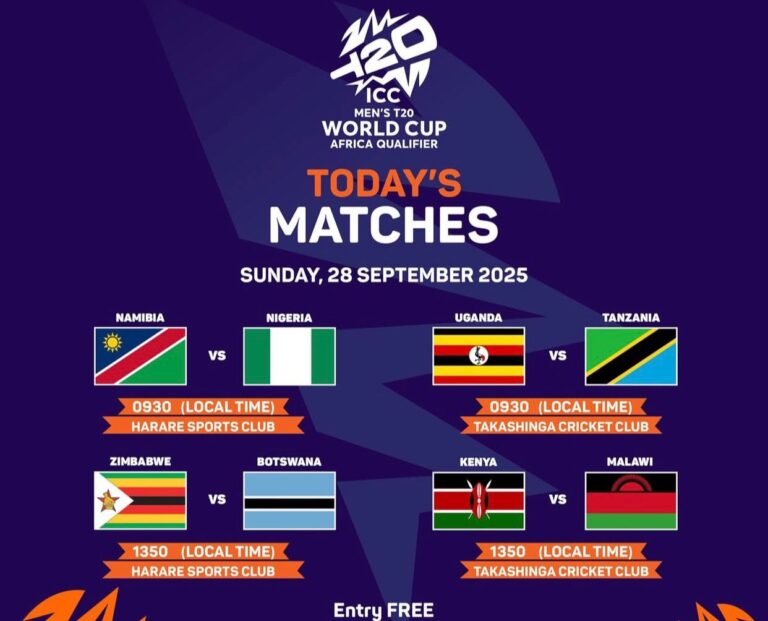 ICC Men's T20 World Cup Africa Regional Final Day 2 Record-Breaking Performances & Updated Standings