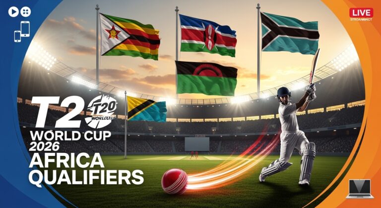 ICC T20 World Cup 2026 Africa Qualifiers Complete TV Broadcast and Live Streaming Guide