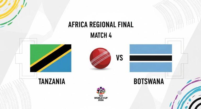 Tanzania vs Botswana T20 Cricket Underdog Nations Clash for World Cup Dreams in ICC Africa Regional Final 2025