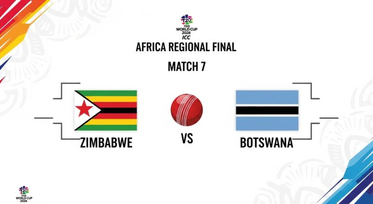 Zimbabwe vs Botswana Home Advantage Meets Determination in ICC Men's T20 World Cup Africa Regional Final 2025