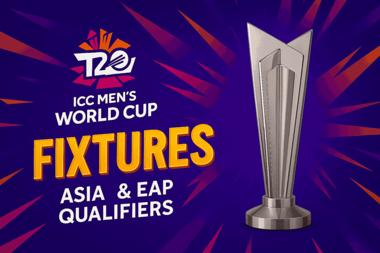Asia-EAP Regional Final 2025 9 Teams Fight for 3 T20 World Cup Spots in Oman (Oct 8-17)