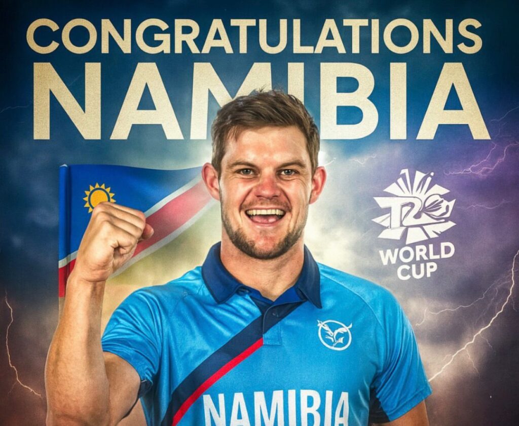 Namibia Qualifies for T20 World Cup 2026 After Thrashing Tanzania in Africa Regional Final