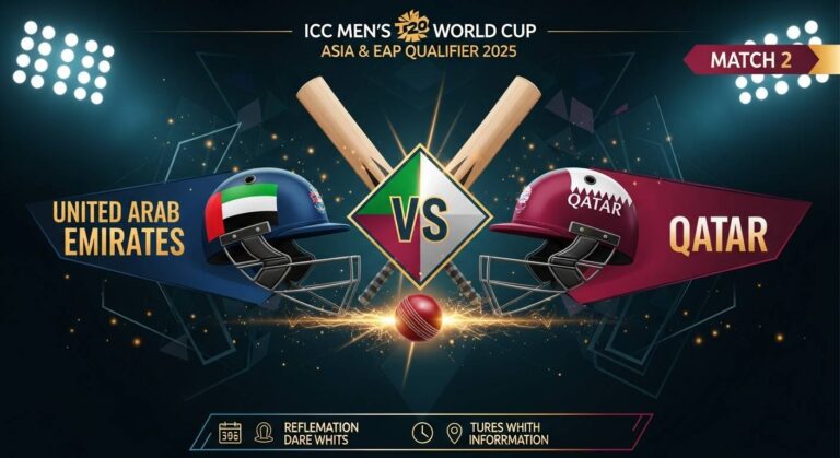 UAE vs Qatar High-Stakes T20 Qualifier Showdown in Oman